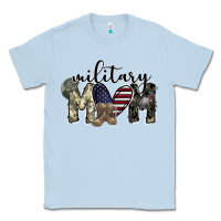 Dusty Blue military mom Classic Tee - SublimationCraftShop