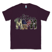 Plum military mom Classic Tee - SublimationCraftShop