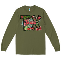 Army Green texas Long Sleeve Tee - SublimationCraftShop