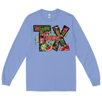 Colony Blue texas Long Sleeve Tee - SublimationCraftShop