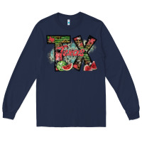 Navy texas Long Sleeve Tee - SublimationCraftShop