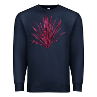 Navy Pink Cordyline Premium Sweatshirt - LillyAllenDesigns