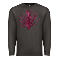 Smoke Pink Cordyline Premium Sweatshirt - LillyAllenDesigns