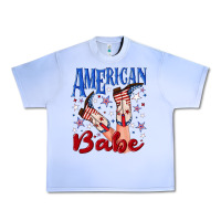 Grape Ice American babe 4th july Urban Heavy Tee - texasbilliewilder