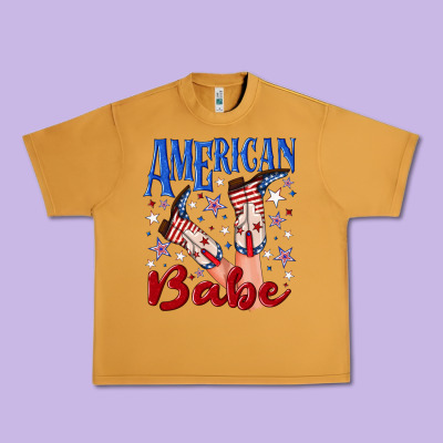 Urban Heavy Tee American babe 4th july