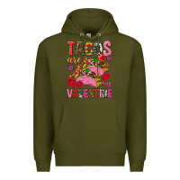 Army Green tacos are my valentine Premium Hoodie - NancyCooperArtShop
