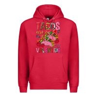 Cardinal tacos are my valentine Premium Hoodie - NancyCooperArtShop
