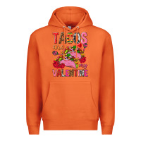 Carrot tacos are my valentine Premium Hoodie - NancyCooperArtShop
