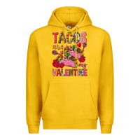 Lemon tacos are my valentine Premium Hoodie - NancyCooperArtShop