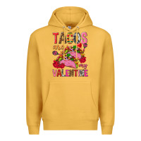 Mustard tacos are my valentine Premium Hoodie - NancyCooperArtShop