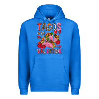 True Royal tacos are my valentine Premium Hoodie - NancyCooperArtShop