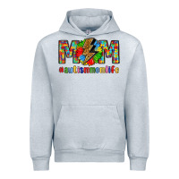 Heather Grey empowering autism mom life Urban Hoodie - LillyAllenDesigns