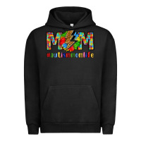 Pigment Black empowering autism mom life Urban Hoodie - LillyAllenDesigns