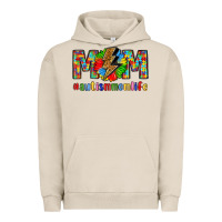 Pigment French Oak empowering autism mom life Urban Hoodie - LillyAllenDesigns