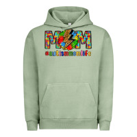 Pigment Oil Green empowering autism mom life Urban Hoodie - LillyAllenDesigns