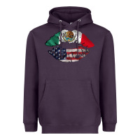 Plum mexico usa lips Heavyweight Hoodie - AdoDesignShop
