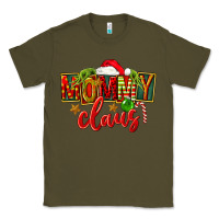 Army Green christmas mommy claus Classic Tee - FaDigitalArtStudio