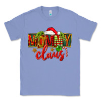 Colony Blue christmas mommy claus Classic Tee - FaDigitalArtStudio
