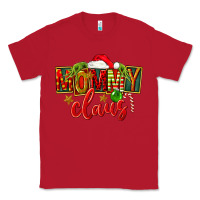 Red christmas mommy claus Classic Tee - FaDigitalArtStudio
