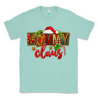 Seafoam christmas mommy claus Classic Tee - FaDigitalArtStudio