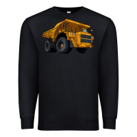 Black Dump Truck Premium Sweatshirt - LillyAllenDesigns