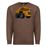 Chestnut Dump Truck Premium Sweatshirt - LillyAllenDesigns