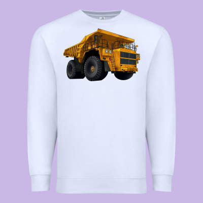 Dump Truck Premium Sweatshirt Designed By Lillyallendesigns