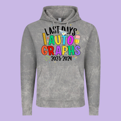 Last Days Auto Graphs Vintage Hoodie Designed By Jahusdesignshop