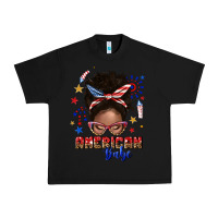 Black American babe afro messy bun Urban Heavy Tee - texasbilliewilder