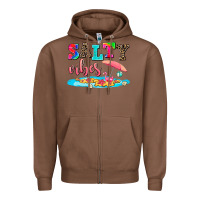 Chestnut popsicle season Zipper Hoodie - AdoDesignShop