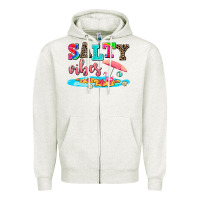 Oatmeal Heather popsicle season Zipper Hoodie - AdoDesignShop