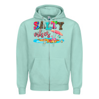 Seafoam popsicle season Zipper Hoodie - AdoDesignShop
