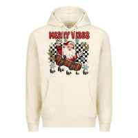 Tofu merry vibes ho ho ho Premium Hoodie - MaliasSmallBusiness