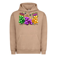 Pigment Burro mardi gras bead dogs Urban Hoodie - LillyAllenDesigns