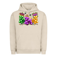 Pigment French Oak mardi gras bead dogs Urban Hoodie - LillyAllenDesigns
