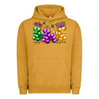 Pigment Peanut Butter mardi gras bead dogs Urban Hoodie - LillyAllenDesigns