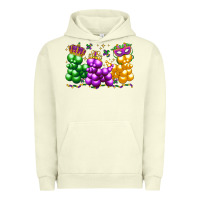 Pigment Pistachio mardi gras bead dogs Urban Hoodie - LillyAllenDesigns