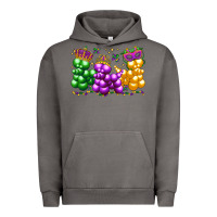 Pigment Tornado mardi gras bead dogs Urban Hoodie - LillyAllenDesigns