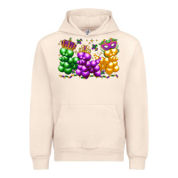 Sandshell mardi gras bead dogs Urban Hoodie - LillyAllenDesigns