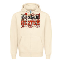 Sandshell baseball sister Zipper Hoodie - JahusDesignShop