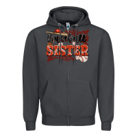 Smoke baseball sister Zipper Hoodie - JahusDesignShop