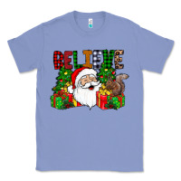 Colony Blue believe Classic Tee - CowhideDigitalArt