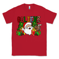 Red believe Classic Tee - CowhideDigitalArt