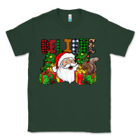 Sports Green believe Classic Tee - CowhideDigitalArt