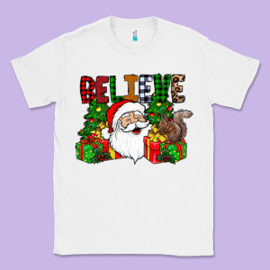 Believe Classic Tee Designed By Cowhidedigitalart