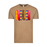 Vintage Coffee mexican leopard brushstroke Vintage Tee - Zillion Design Studio
