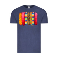 Vintage Denim mexican leopard brushstroke Vintage Tee - Zillion Design Studio