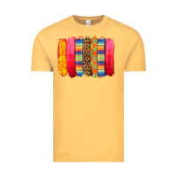 Vintage Mustard mexican leopard brushstroke Vintage Tee - Zillion Design Studio