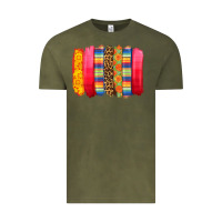 Vintage Olive mexican leopard brushstroke Vintage Tee - Zillion Design Studio