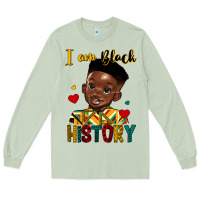 Matcha i am black history black boy Long Sleeve Tee - HRA Design Shop